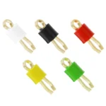 10PCS PCB test point small medium large 1.6MM silver-plated 1.0MM test ring high temperature resistant circuit board - Image 2