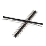 10pcs 1X40 2X40 40Pin 80Pin 2.54MM Right Angle Single Row Pin Head Male 90 Degree Connector Double Row Pin Header For Arduino - Image 4