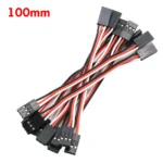 10pcs 100mm 150MM 200MM 300MM 500MM Servo extension cord Male to Male for JR Plug Servo Extension Lead Wire Cable 10cm - Image 9
