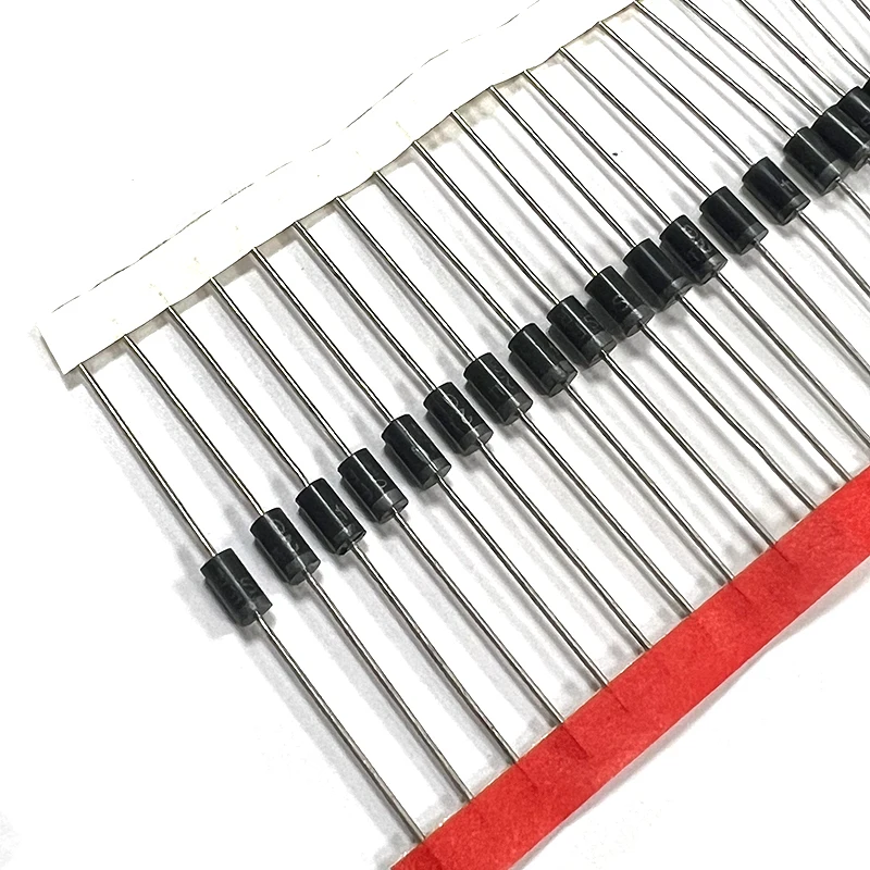 50pcs SF24 SF26 SF28 2A/200V 2A/400V 2A/600V SF14 SF16 SF18 Fast Recovery Diode Straight