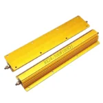 RX24 500W Aluminum  Metal Shell Case Resistor 8R 10R 12 15 20 25 30 40 47 50 60 80 100R 120 150 180 200 300 500 Ohm 1K 2K 3K 10K - Image 2