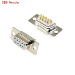 1Pcs Gold Solid Pin DB9 DB15 DB25 DB37 Hole/Pin Female/Male Welded Connector RS232 serial port D-SUB adapter 9/15/25/37 pin - Image 7