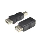 1PCS USB 2.0 Type A Female to B Male FEMALE Adaptor For USB Printer Square Of the Public Transfer Joint - Image 2