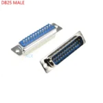 5Pcs DB9 DB15 DB25 DB37 Hole/Pin Female/Male Blue Welded Connector RS232 serial port socket DB D-SUB adapter 9/15/25/37 pin - Image 5