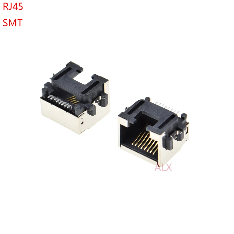5/10PCS RJ45 Network Ethernet Female Socket SMT SMD 56 8P8C Female Jack Connector