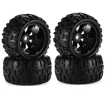 4pcs/pack 1/8 Scale 17mm Hex RC Truck Tires and Wheels Set Glued for Traxxas Maxx Tmaxx E-Revo Revo 3.3, JLB Cheetah Monster - Image 3
