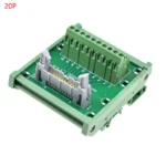1Pcs IDC10P/14P/16P/20P/26P/30P/40P/50P Pin FC 2.54MM DC2 Male To Terminal Block Breakout PLC Relay Terminals Adapter Connector - Image 11