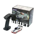 Rc Toys 1/43 RC Drift Car with Gyro Upgraded Ver 2.4G Remote Control Mini Drift Race Car 4WD Radio Control RC Toys Traffic Cones - Image 4