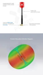 2pcs FOXEER Micro Lollipop V4 High Gain Antenna 5.8G 2.5DBi Omni RHCP SMA/RP-SMA/Angle /Straight MMCX/UFL Super Mini VTX Antenna - Image 18