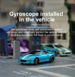 Turbo Racing 1:76 C61 C62 C63 C64 Drift RC Car upgraded version With Gyro Full Proportional Remote Control RTR Kit - Image 17