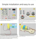 DIY Voice Control Mechanical Dog DIY Science Experiment Kit & Education Model Toy For Children Gift Toy Building Project - Image 11