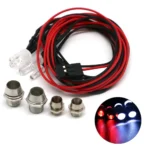 2 / 4 / 6 / 8 Lights 70cm Lenght RC LED Night Headlamps Headlights 3/5mm LED Light for Model Drift Crawler Car For RC Car - Image 5