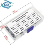 200PCS Transistors Box TO-92 10value Transistor Assortment KIT BC337 BC327 2N2222 2N2907 2N3904 2N3906 S8050 S8550 A1015 C1815 - Image 7