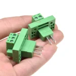 3SETS 2edg 2/3/4/5/6/8 pin 5.08MM pitch pluggable screw terminal block 5.08 PLUG TYPE pcb connector with Flange PLUG + SOCKET - Image 4