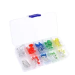 200PC/Set 3mm/5mm LED KIT Mixed Color Red Green Yellow Blue White Light Emitting Diode Assortment Box Set - Image 4