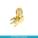 10pcs Sma ke/khd/kwe Rf Adapter Female Jack Connector Right angle/straight Solder Type Antenna Connector Pcb Mount 17mm 20/23 Mm - Image 7