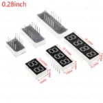 5Pcs LED Digital Tube Display 0.28/0.36/0.4/0.56/0.8-Inch 1/2/3/4-Bit 7 Segment Common Cathode/Anode Red/White/Yellow/Green/Blue - Image 3