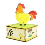 DIY Rooster DIY Science Experiment Kit & Education Model Toy Light Control Circuit Experiment Toys For Children Gift Toy - Image 4