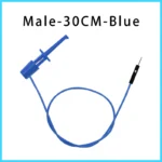 Test Hook Clip to Dupont Male/Female Jumper Wire 26AWG Silicone Cable For Breadboard Oscilloscope Logic Analyzer - Image 8