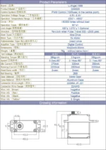 UAngel DA5515 15KG DA5525 25kg DA5535 35KG Waterproof Digital Servo Aluminum Case Metal Gear High Torque for 1/8 1/10 1/7 RC Car - Image 12
