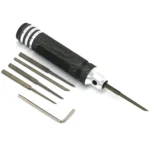 Prime Model Scriber w/ Blade Resin Carved Scribe line Hobby Cutting Tool Chisel + 5 Blade Tools for RC Car / Drone Repair - Image 5