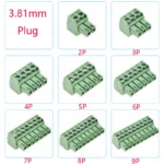 10PCS 2.54/3.81/5.08MM 2EDG 15EDG 2/3/4/5/6/7/8 Pin Screw Terminal Block Connector Pitch Plug+Straight/Curved Needle Pin Socket - Image 17