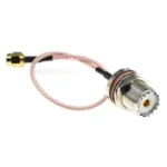 1pcs Uhf So239 Female Pl259 To Sma Male Plug Crimp Adapter Rg316 Cable Jumper Pigtail - Image 5