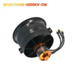 QX-MOTOR 64mm EDF 5 Blades Ducted Fan w/ QF2611 Pro 4000KV 3200KV 2900KV RC Brushless Motor CW CCW for 3S 4S 6S RC Jet Airplane - Image 13