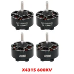 4pcs/lot UAngel X4315 4315 400KV 500KV 600KV Brushless Motor 6S 8S 13 inch Long-range Large Torque X4315 RC Aircraft Parts - Image 9