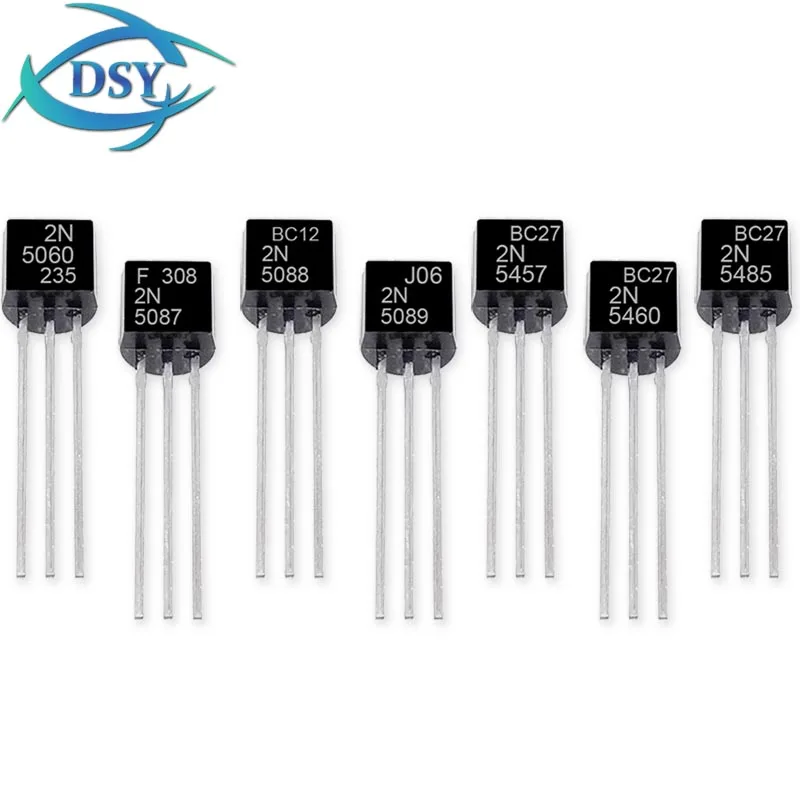 10PCS 2N5087 2N5088 2N5089 2N5060 2N5457 2N5460 2N5484 2N5485 2N5486 Transistor TO-92