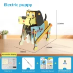 DIY Science Toys Children Educational STEM Projects Kits 3D Assemble Car Boat Model Wood Puzzle Toy Scientific Experiment Kit - Image 17