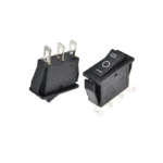 5pcs 3pin Spdt Black Push Button Rocker Switch on/off/on 3 Position   Power Switches 15a/250v 20a/125v 3 Pin Toggle Switch - Image 4