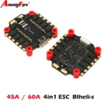 AneegFpv 45A / 65A 4in1 ESC BLHeli_s 2-6S Lipo for 5inch 7inch 10 inch freestyle fpv Racing Drone