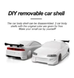 Turbo Racing 1:76 C61 C62 C63 C64 Drift RC Car upgraded version With Gyro Full Proportional Remote Control RTR Kit - Image 22