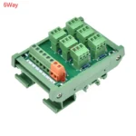 1PCS Three-wire Plc Input Module 4 6 8 10 way Proximity Switch Sensor Terminal Block Photoelectric Conversion Board For NPN/PNP - Image 8