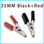 10PCS Small/Large Insulated Crocodile Clips Plastic Handle Cable Lead Testing Metal Alligator Clips Clamps 35/50MM Length - Image 8