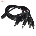 5V 12V 5.5mmX2.1mm 1 To 2/3/4/5/6/8/10/16 Way Female To Male DC Power Splitter Supply Adapter Connector Extension Cable LED CCTV - Image 10