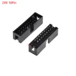 5/10pcs Dip 6/10/20/26/34/40 Pin 2.54mm Pitch Male Socket Straight Idc Box Headers Pcb Connector Double Row 10p/20p/40p/50p Dc3 - Image 7