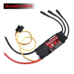 Hobbywing Brushless ESC 40A 50A 80A 100A V2 Drone ESC 2-4S Skywalker Speed Controller With BEC/UBEC For RC Quadcopter Helicopter - Image 7