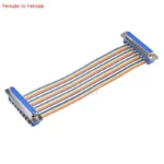 1PCS 20CM 50CM 1M DB37 MALE to FEMALE/MALE TO MALE/FEMALE TO FEMALE CABLE D-Sub serial port connector adapter Extension Cable - Image 3