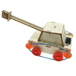 DIY Electric Tank Wooden Puzzle Model Kids Primary School Student STEAM Science Physics Learning Educational Toys For Kid Toys - Image 9