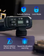 LDARC CT01 2.4G 8CH Two-Way RC Car Remote Controller with CR1800 2.4G 8CH Receiver for RC Car Boat Tanks - Image 18