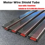 4pcs Width 14mm RC Brushless Motor Wire Cover Protection Tube Wire Shield Long 70mm 90mm 100mm 130mm For FPV Drone Model - Image 2