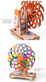 DIY Handmade Magic Window DIY Science Experiment Kit & Education Model Toy Physics Science Toys For Children Gift Toy Project - Image 13