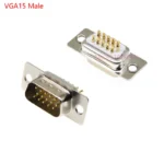 1Pcs Gold Solid Pin DB9 DB15 DB25 DB37 Hole/Pin Female/Male Welded Connector RS232 serial port D-SUB adapter 9/15/25/37 pin - Image 8