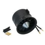 QX-MOTOR 80mm EDF with QF3748 3748 Metal Brushless Motor 1000KV CW CCW 12 blades Ducted Fan fit 80A ESC for Jet  RC Airplane - Image 13