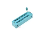 2pcs Green Narrow Body Dip28 Zif Zip Ic Socket 28p Dip Chip Test Adaptor 28 Pin dip-28 28pin 2.54mm Pitch Connector For Pcb - Image 3