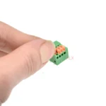 5/10Pcs Kf141r 2/3/4/5/6/7/8/9 Pin Spring Terminal Block Connector 2.54mm Pitch Right Angle 2p 3p 4p 5p For Pcb Mounted Splicing - Image 4