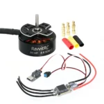RevvitRC H3110 2250KV 1850KV 2-4S 14-Pole Brushless Motor 3.17mm Shaft APE32 AM32 50A 3-6S 32-bit Car ESC For RC 1/10 RC Car - Image 2