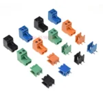 Green/Black/Blue/Orange 2edg 5.08mm 2/3/4/5/6/8P Straight/Curved Needle Pin Pluggable Screw Terminal Block Connector Plug+Socket - Image 2